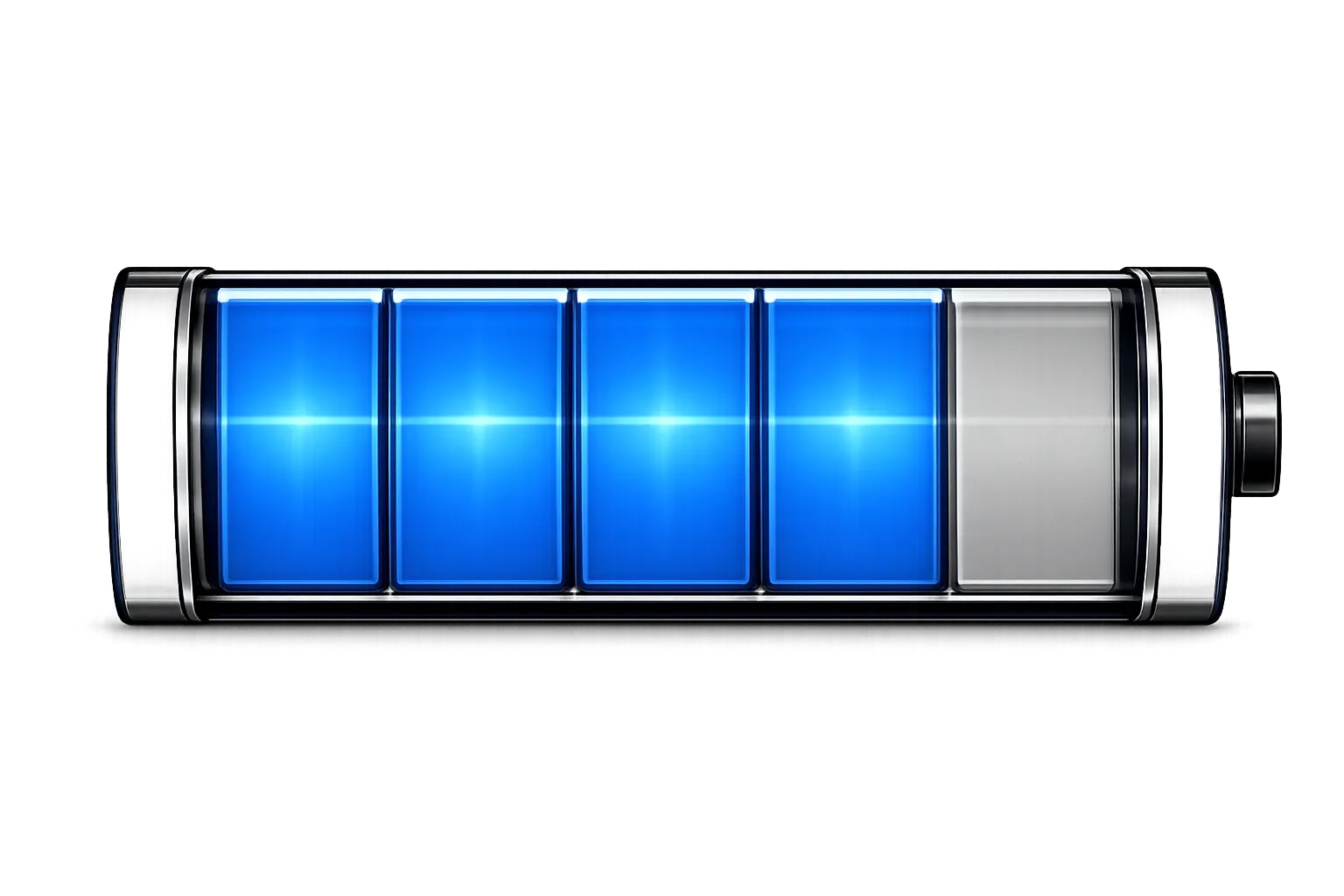 Battery with locked reserve capacity